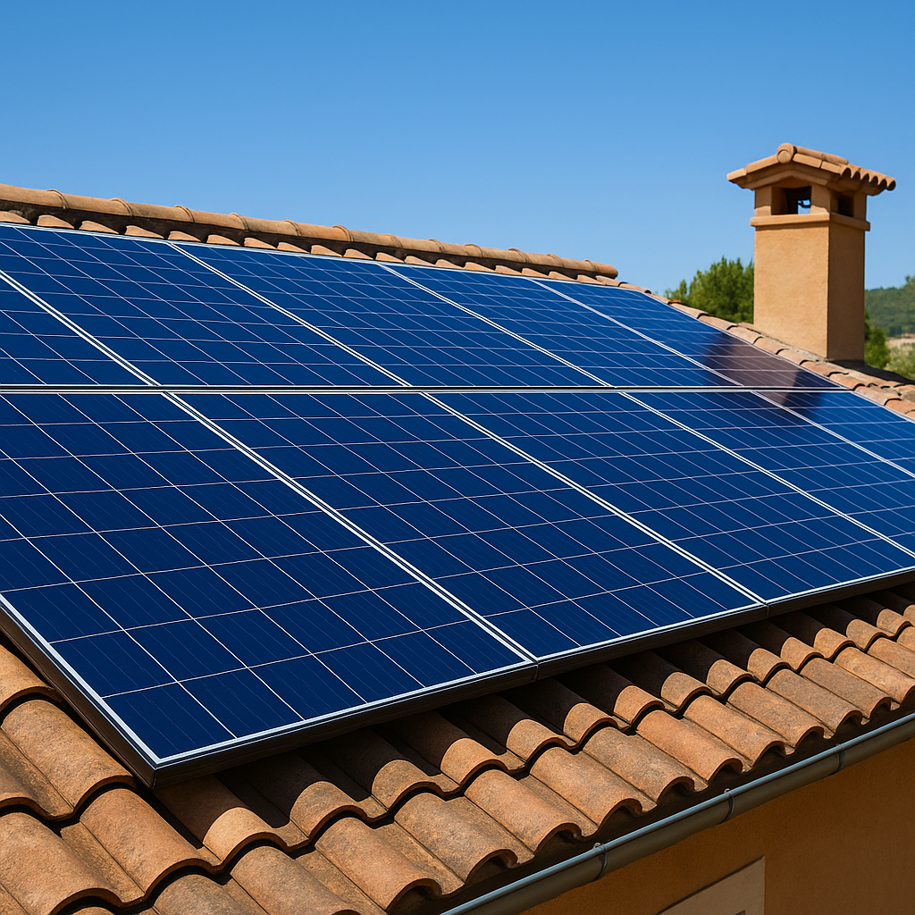 nettoyage de panneaux photovoltaïque
